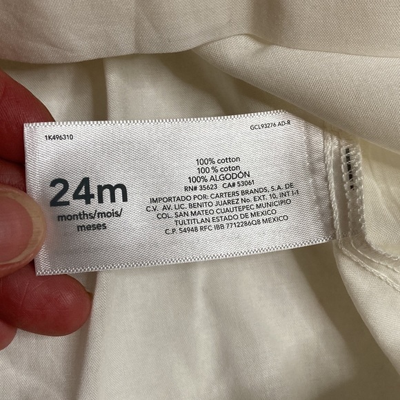 NWT Carter 24m upf 50 ivory beach coverup - Picture 5 of 6